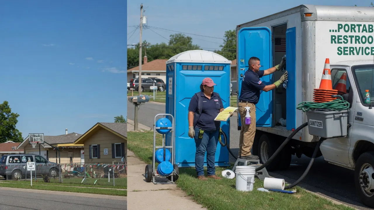 Portable Toilet Rental in Flint, MI near me